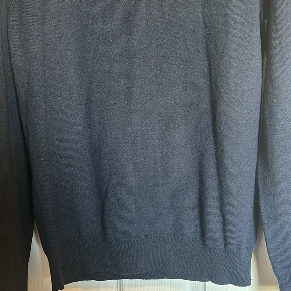 Bonobos men’s blue 100% merino wool crew neck sweater size medium - Picture 4 of 8